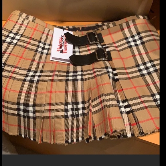 NEW 💕Vivienne Westwood Burberry wool kilt skirt💕 - Picture 6 of 10